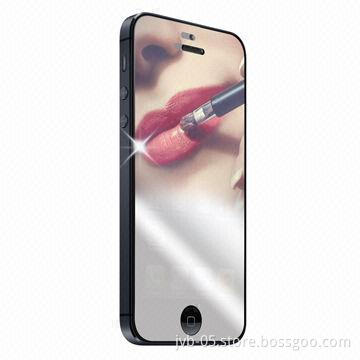 Mirror Screen Protectors for iPhone 4/4S/5/5c/5s, Easy-to-install, Pretty Mirror, No Bubbles